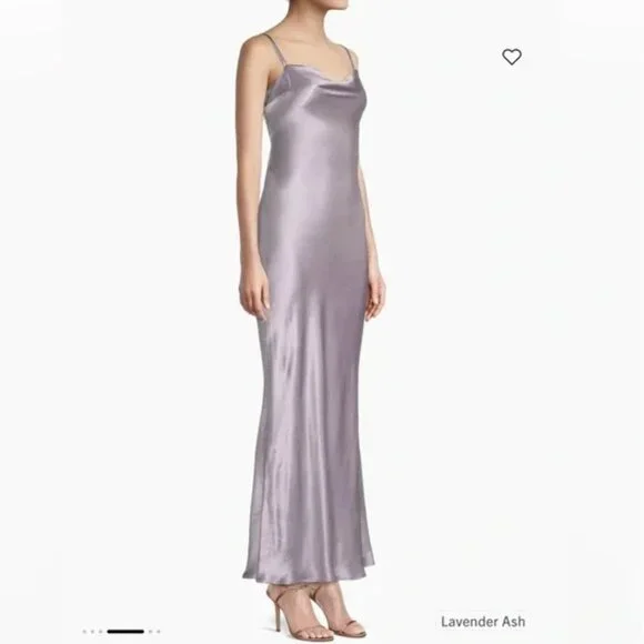 NWT Bec & BridgeMalia satin maxi dress Us2,